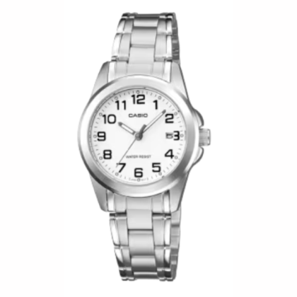 Casio General LTP-1215A-7B2DF Analog Silver Dial Date Women Watch